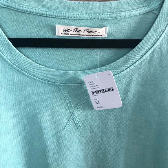 NWT We the Free 213 Vintage Wash Long Sleeve - Picture 8 of 8